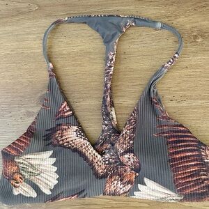 Boys + Arrow Eagle Print Bikini Top